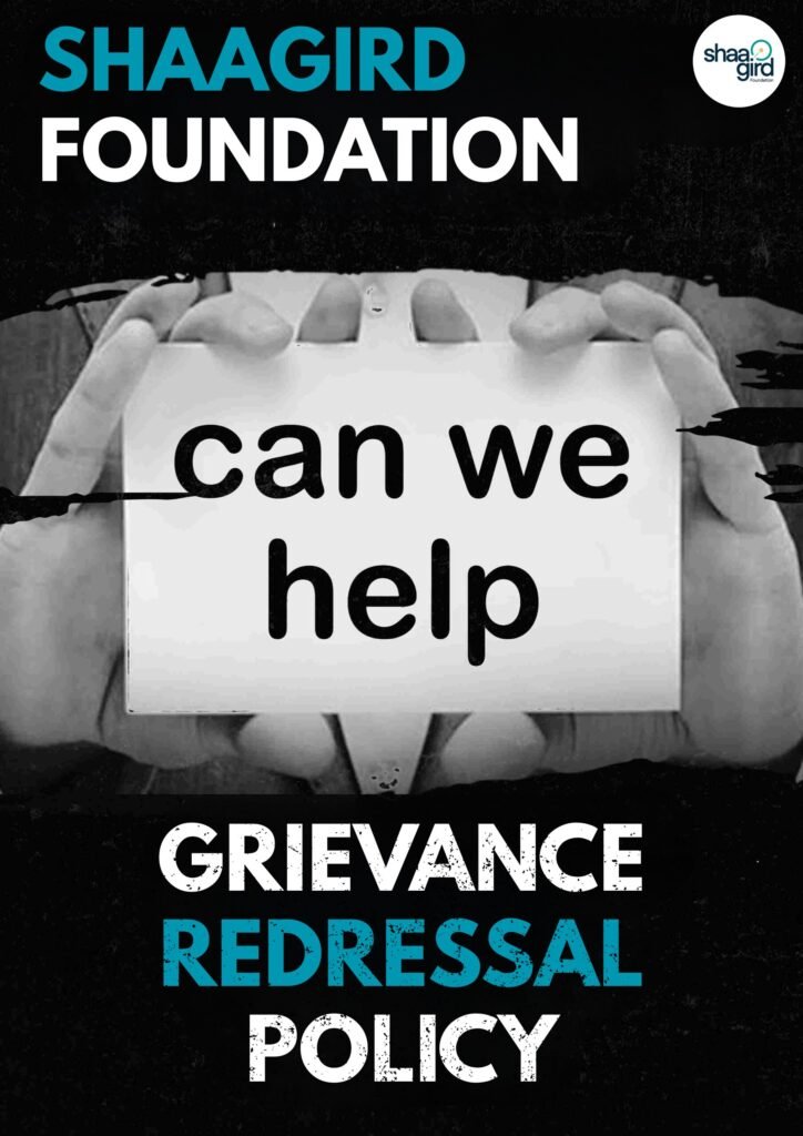 Grievance Redressal Policy