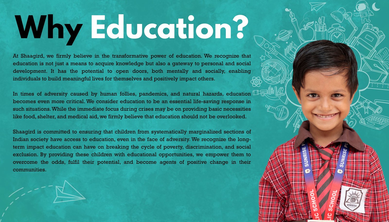 Dedicated mentorship and individual attention for children